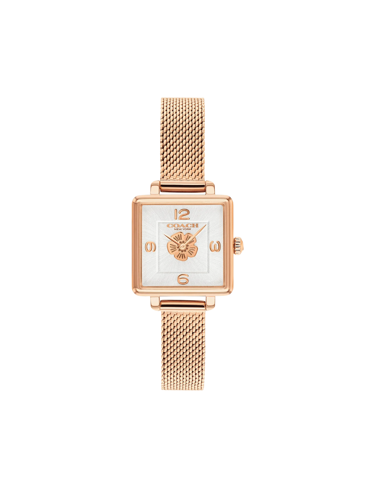 Coach-Cass-Ladies-Dial-Stainless-Steel-Strap-Watch-Rosegold