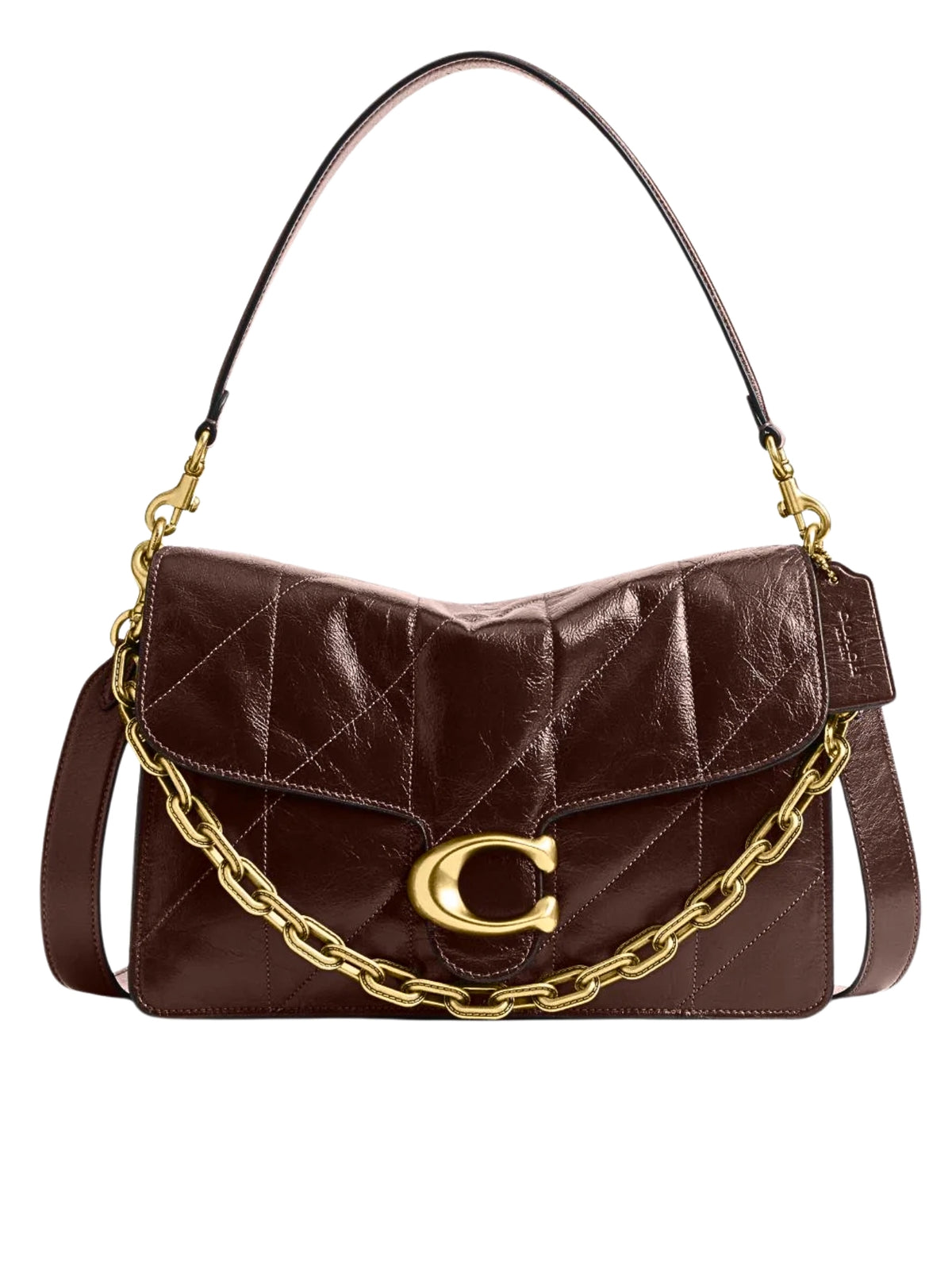 Coach-Chain-Tabby-Shoulder-Bag-30-With-Quilting-Maple