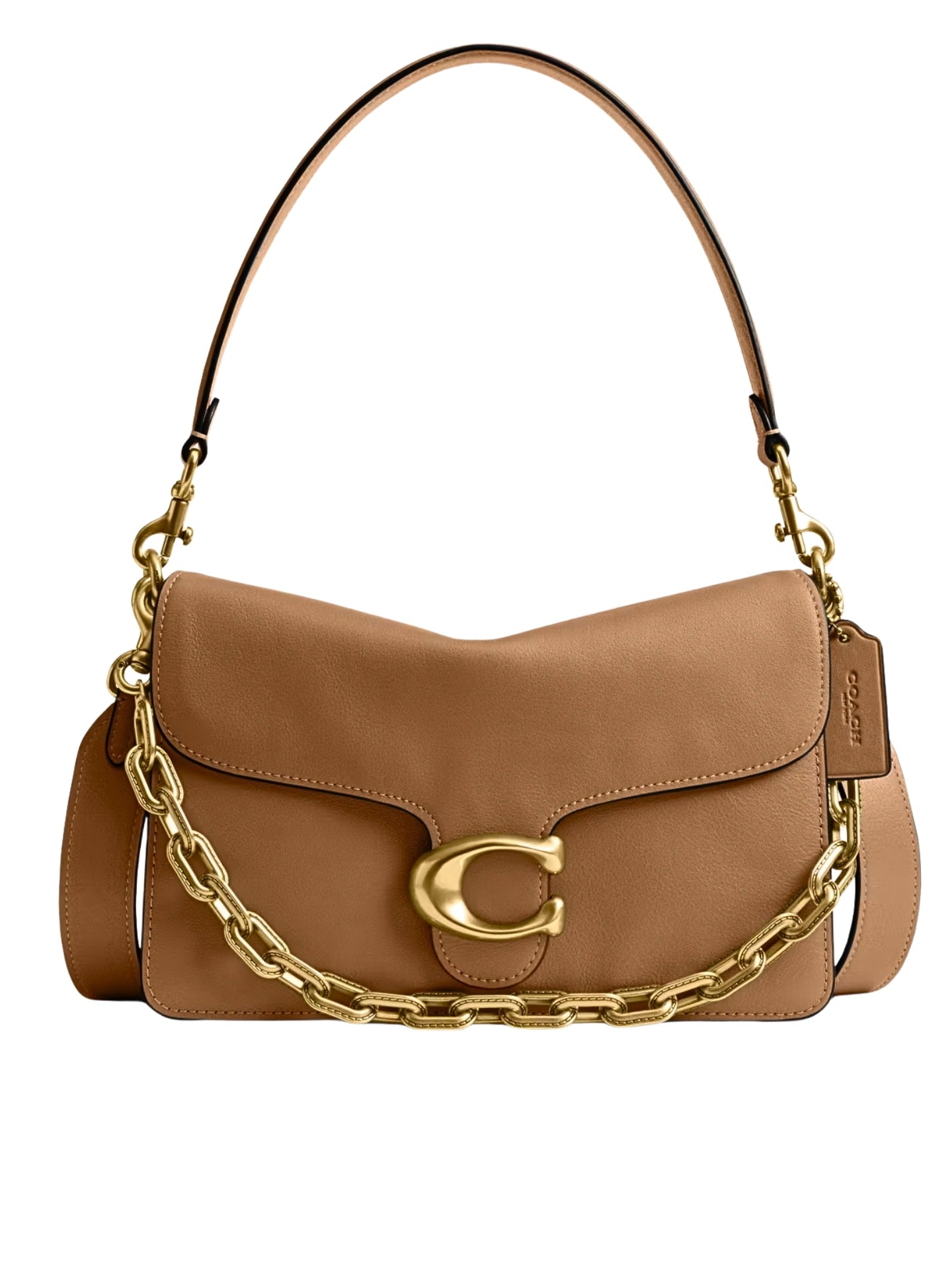 Coach-Chain-Tabby-Shoulder-Bag-Honey-Brown