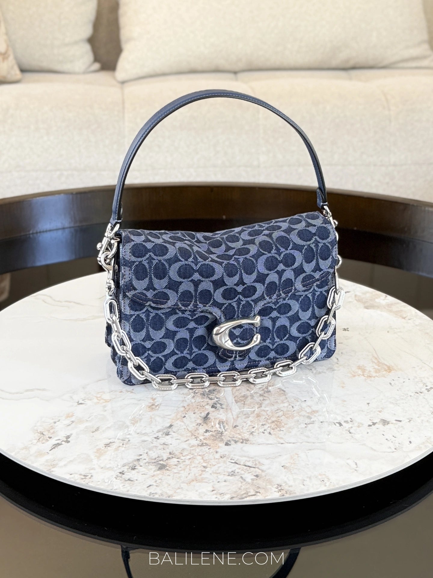 Coach-Chain-Tabby-Shoulder-Bag-In-Signature-Denim-Deep-Blue-Multi-balilene