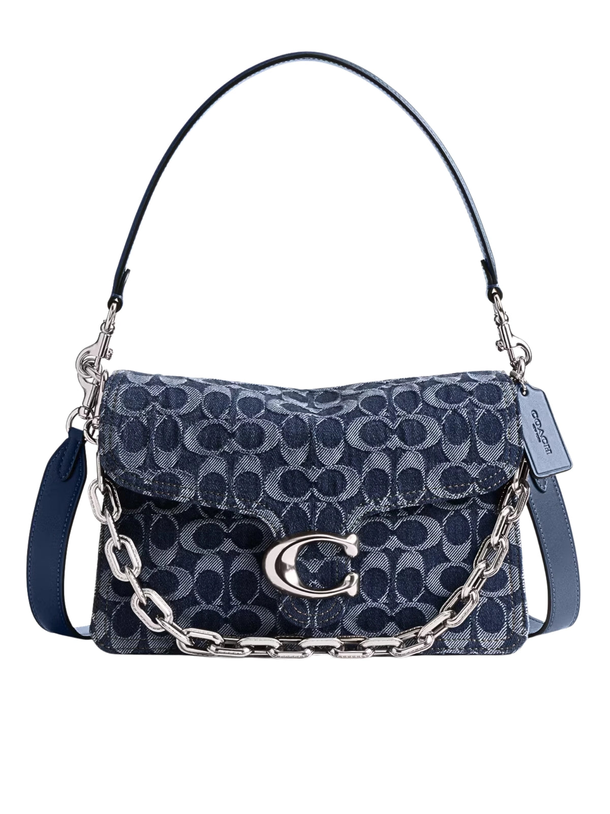 Coach-Chain-Tabby-Shoulder-Bag-In-Signature-Denim-Deep-Blue-Multi