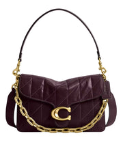 Coach-Chain-Tabby-Shoulder-Bag-With-Quilting-Black-Currant