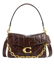 Coach-Chain-Tabby-Shoulder-Bag-With-Quilting-Maple