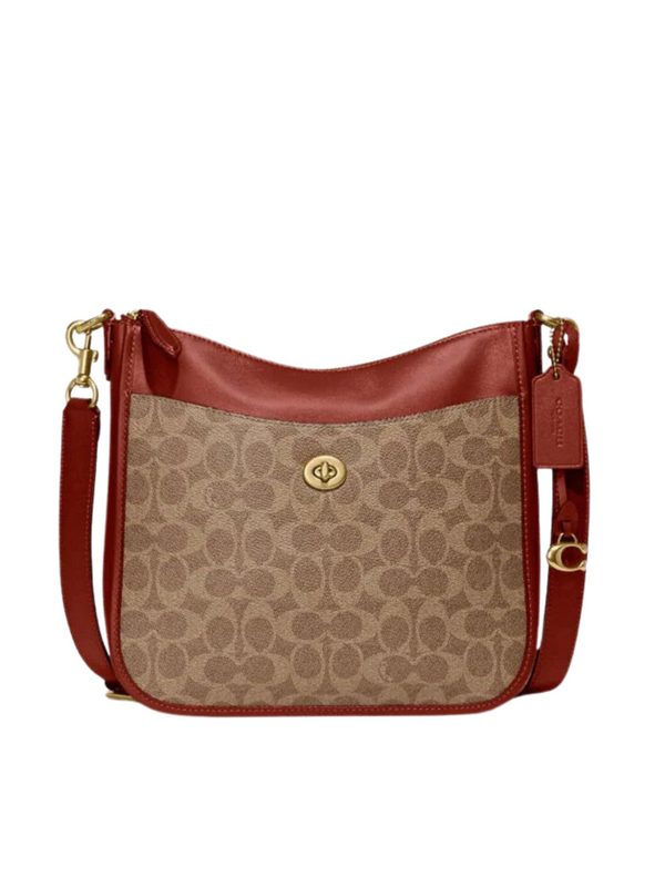 Coach-Chaise-Crossbody-In-Signature-Canvas-Tan-Rust