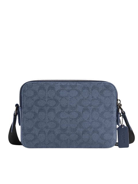 Coach Charter Crossbody Bag 24 In Signature Canvas Jacquard Washed