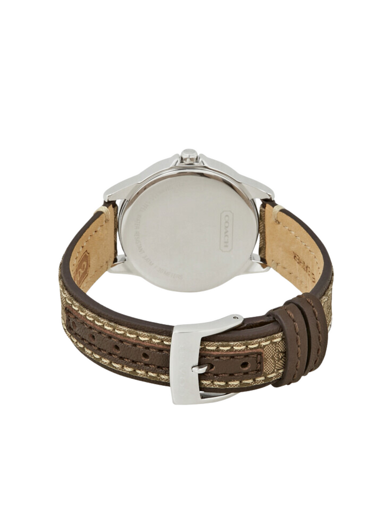 Coach-Classic-Signature-White-Dial-Ladies-Watch