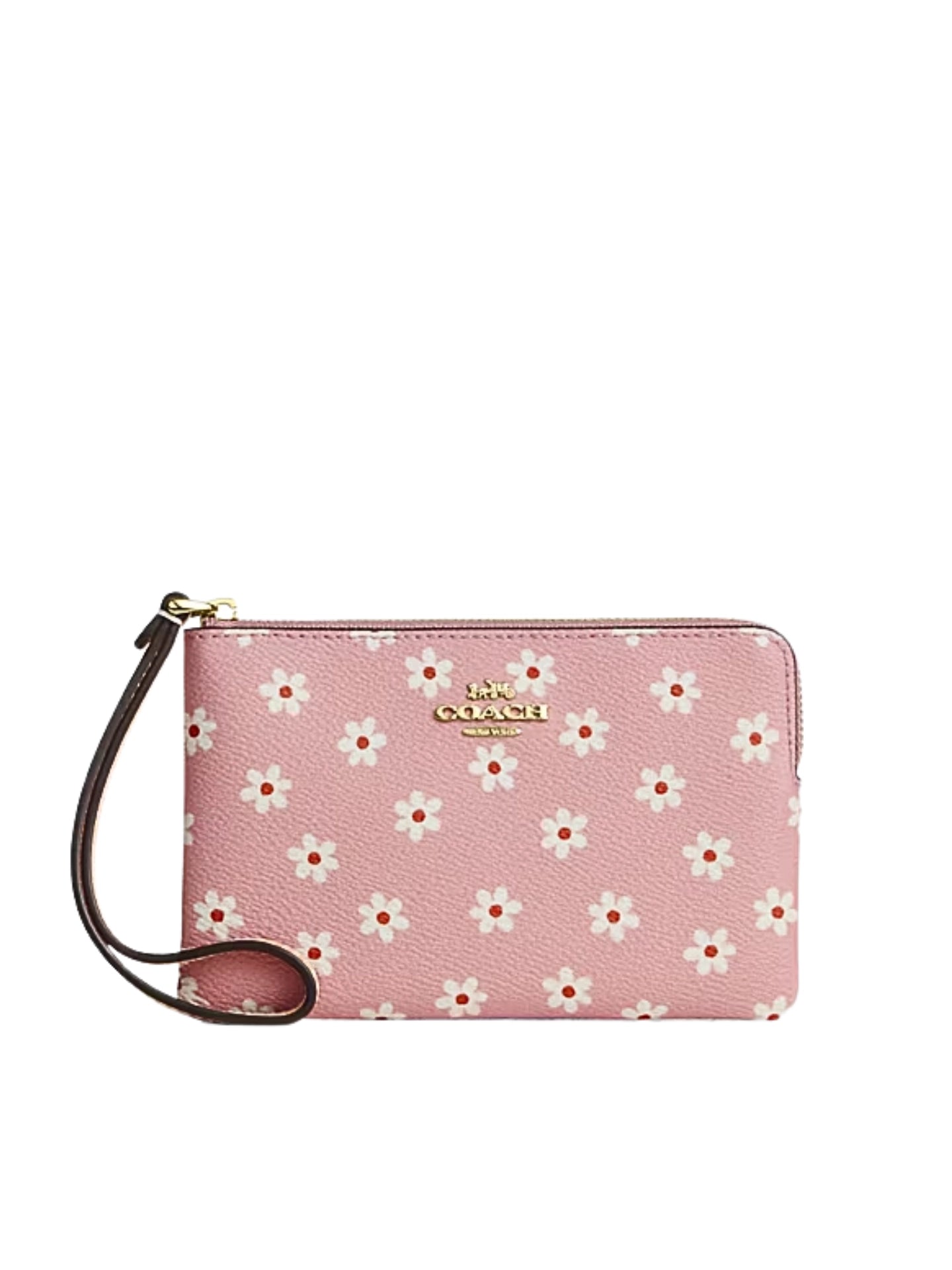 Coach-Corner-Zip-Wristlet-With-Floral-Print-Pink-Multicolor