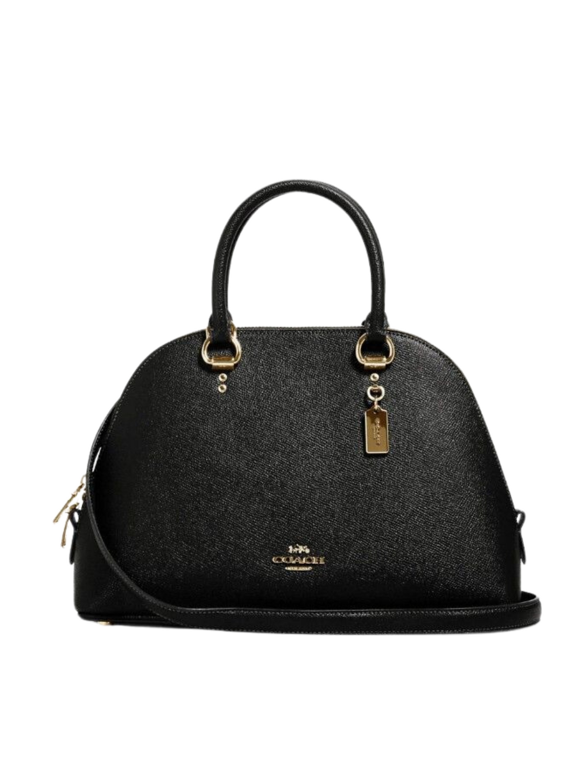 Coach-Crossgrain-Katy-Satchel-Black