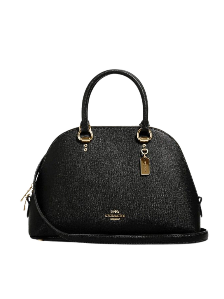 Coach Crossgrain Katy Satchel Black