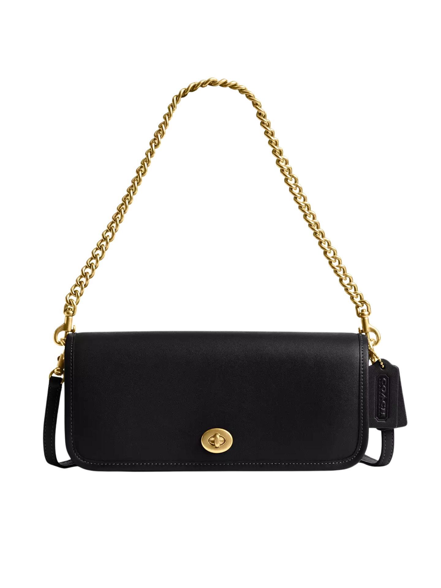 Coach-Dinky-Shoulder-Bag-Black