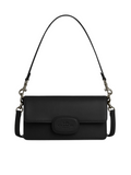 Coach-Eliza-Flap-Crossbody-Bag-Black