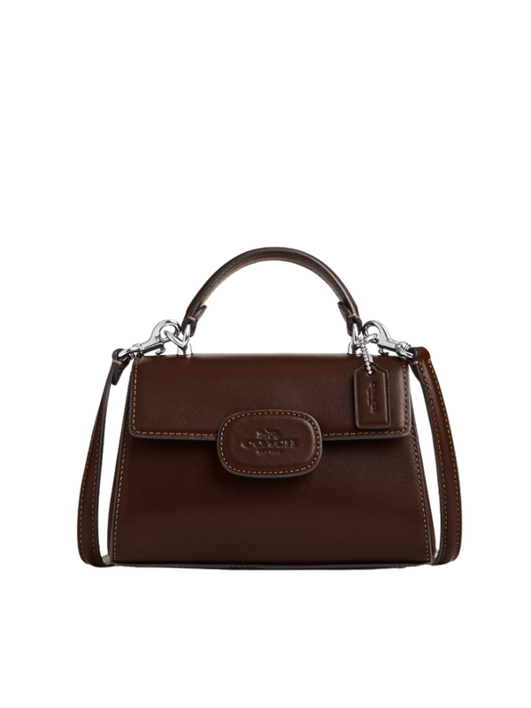 Coach Eliza Mini Top Handle Bag Maple