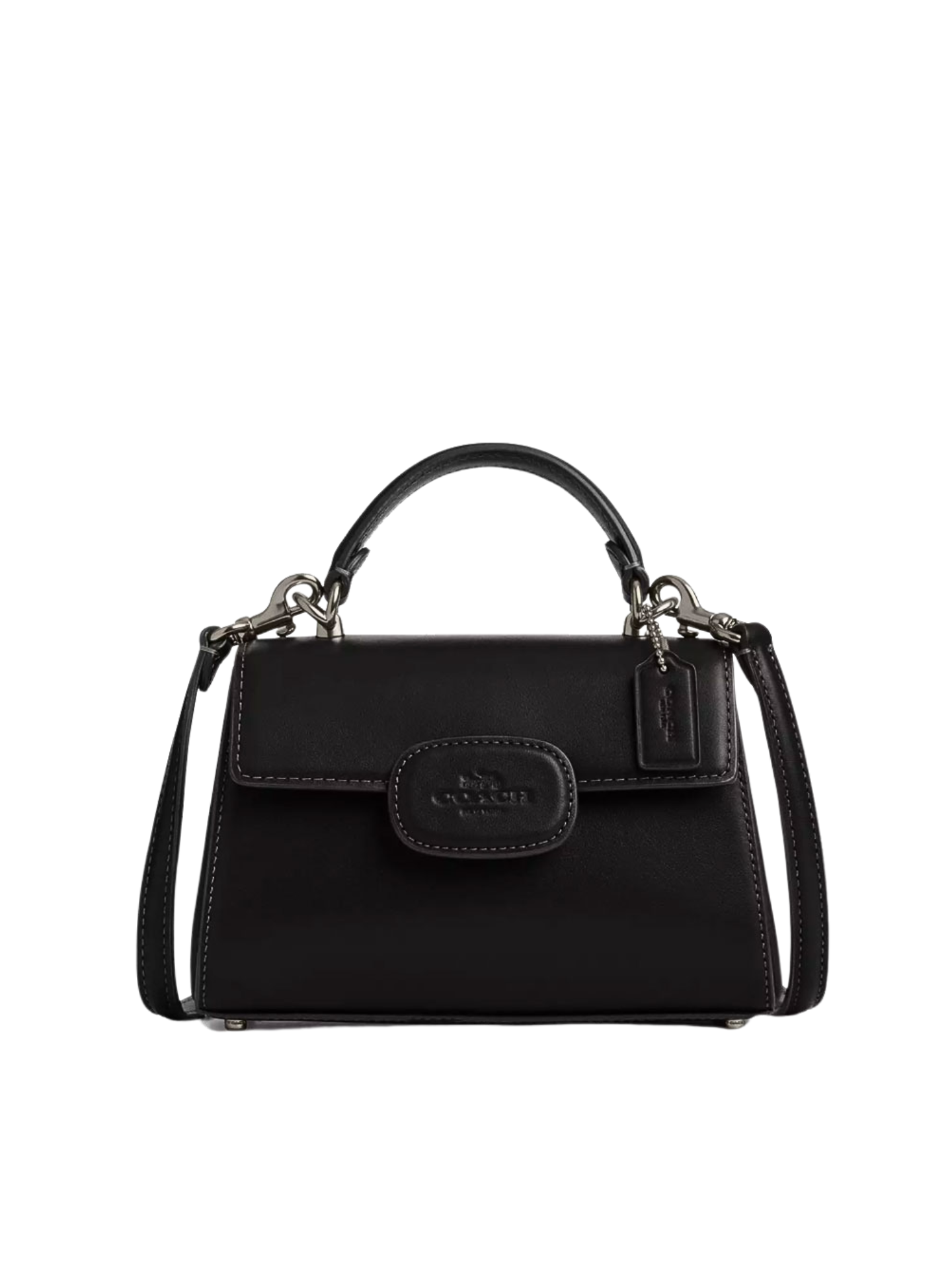 Coach-Eliza_Mini_Top_Handle_Bag_Black