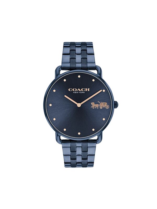 Coach-Elliot-Watch-41mm-With-Horse-And-Carriage-Navy