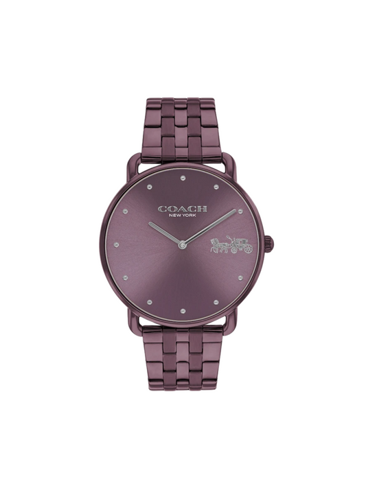 Coach-Elliot-Watch-41mm-With-Horse-And-Carriage-Purple