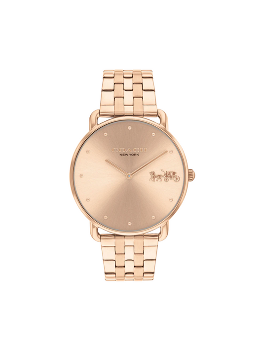 Coach-Elliot-Watch-41mm-With-Horse-And-Carriage-Rosegold