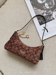 Coach-Emeilia-Shoulder-Bag-In-Signature-Chenille-Truffle-balilene