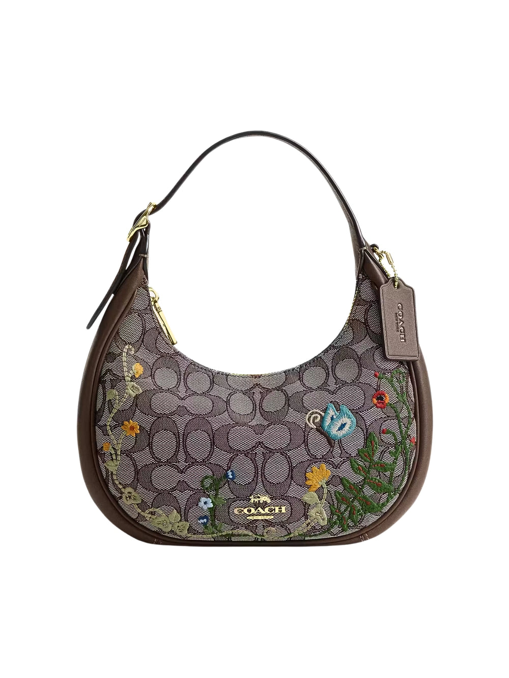 Coach-Emily-Shoulder-Bag-In-Signature-Jacquard-With-Floral-Embroidery-Oak-Multi