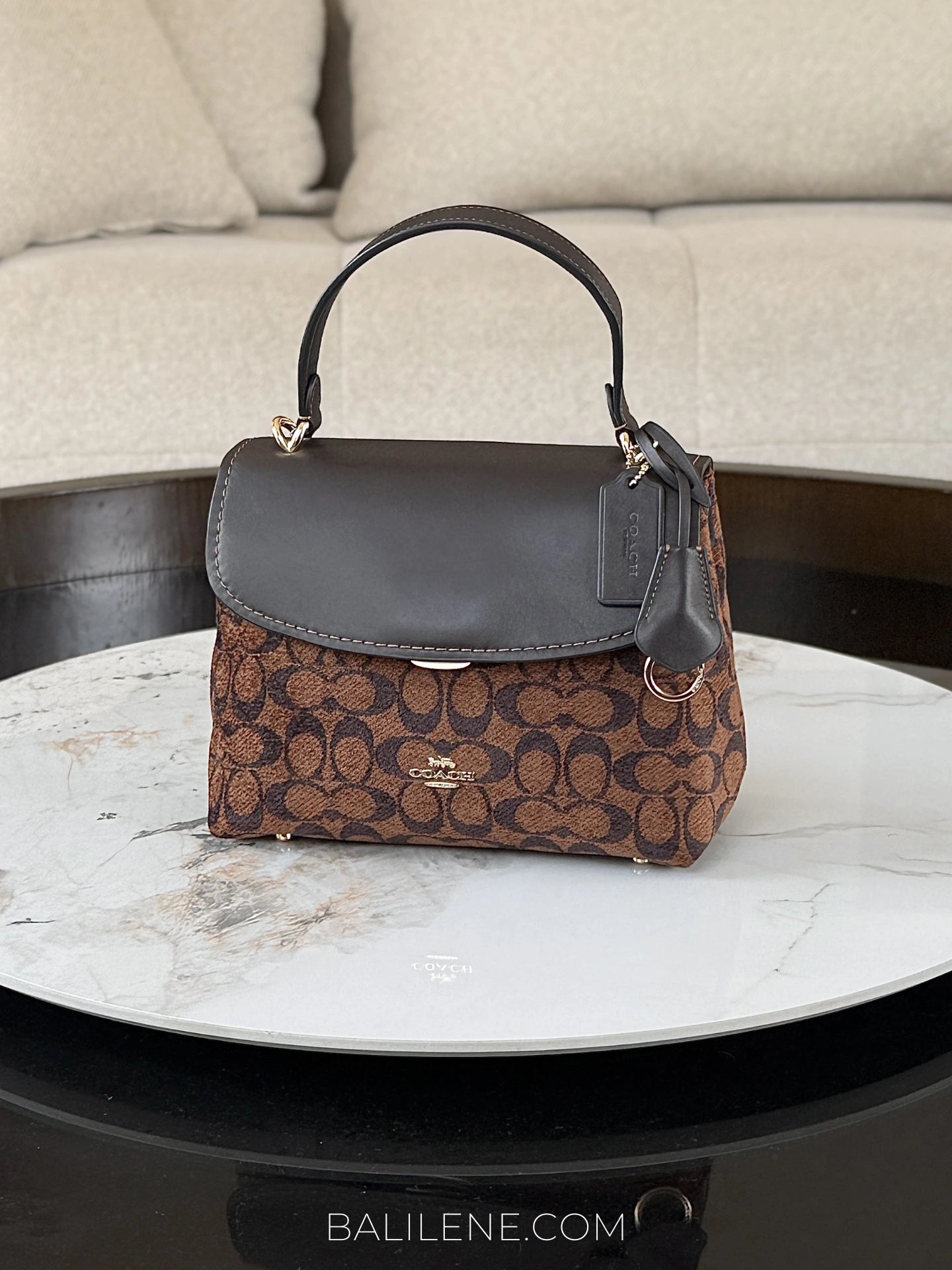 Coach-Emory-Top-Handle-Bag-In-Signature-Chenille-Truffle-balilene