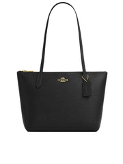 Coach-Fiona-Zip-Tote-Bag-Black