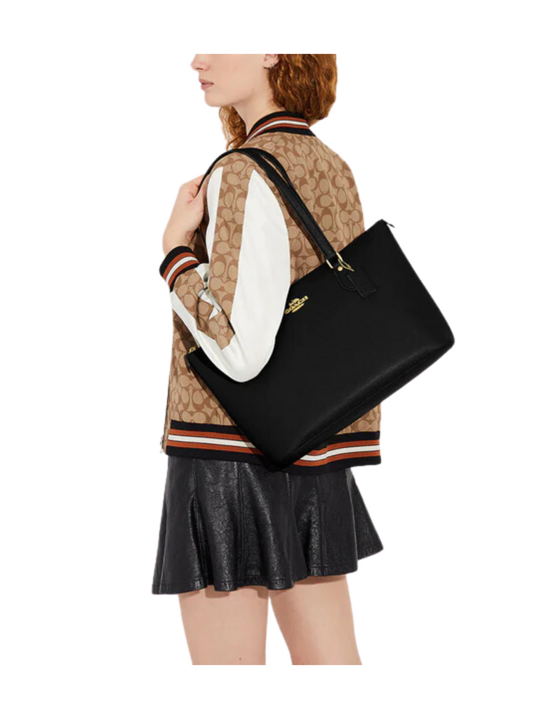 Coach-Gallery-Tote-Bag-In-Black