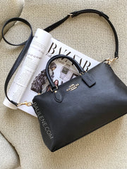 Coach-Georgia-Satchel-Bag-Black-balilene