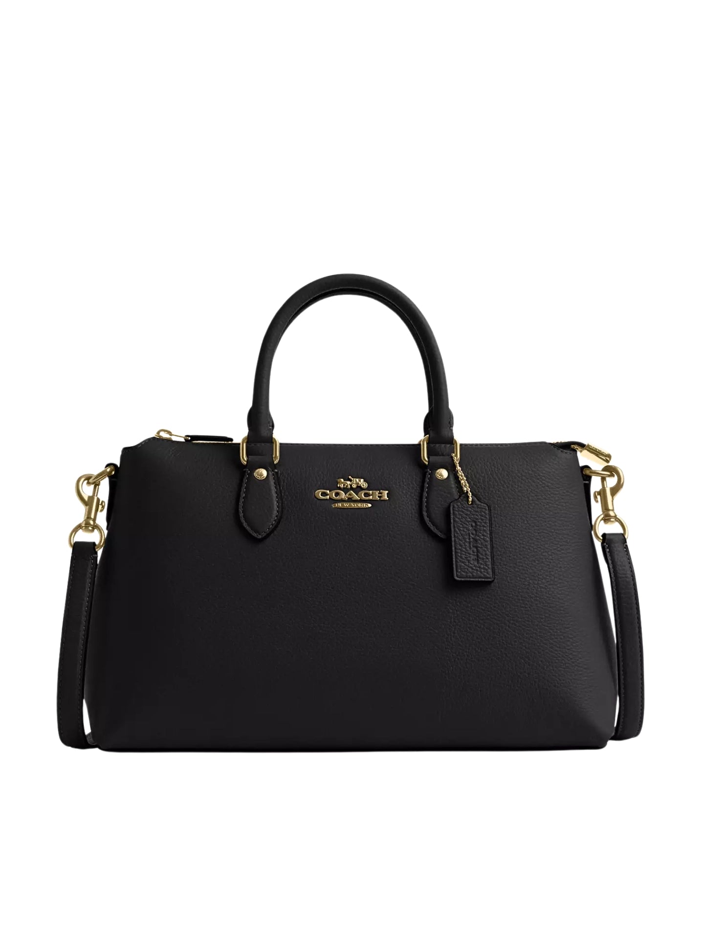 Coach-Georgia-Satchel-Bag-Black