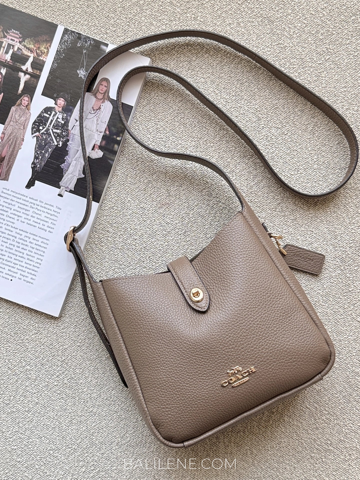 Coach-Hadley-Mini-Crossbody-Bag-Dark-Stone-balilene