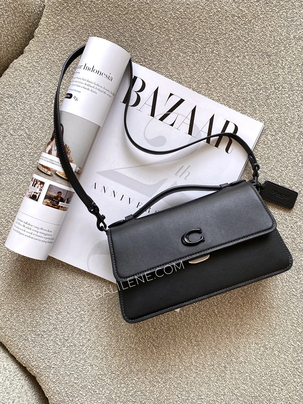 Coach-Juno-Bag-In-Glovetanned-Leather-Black-balilene