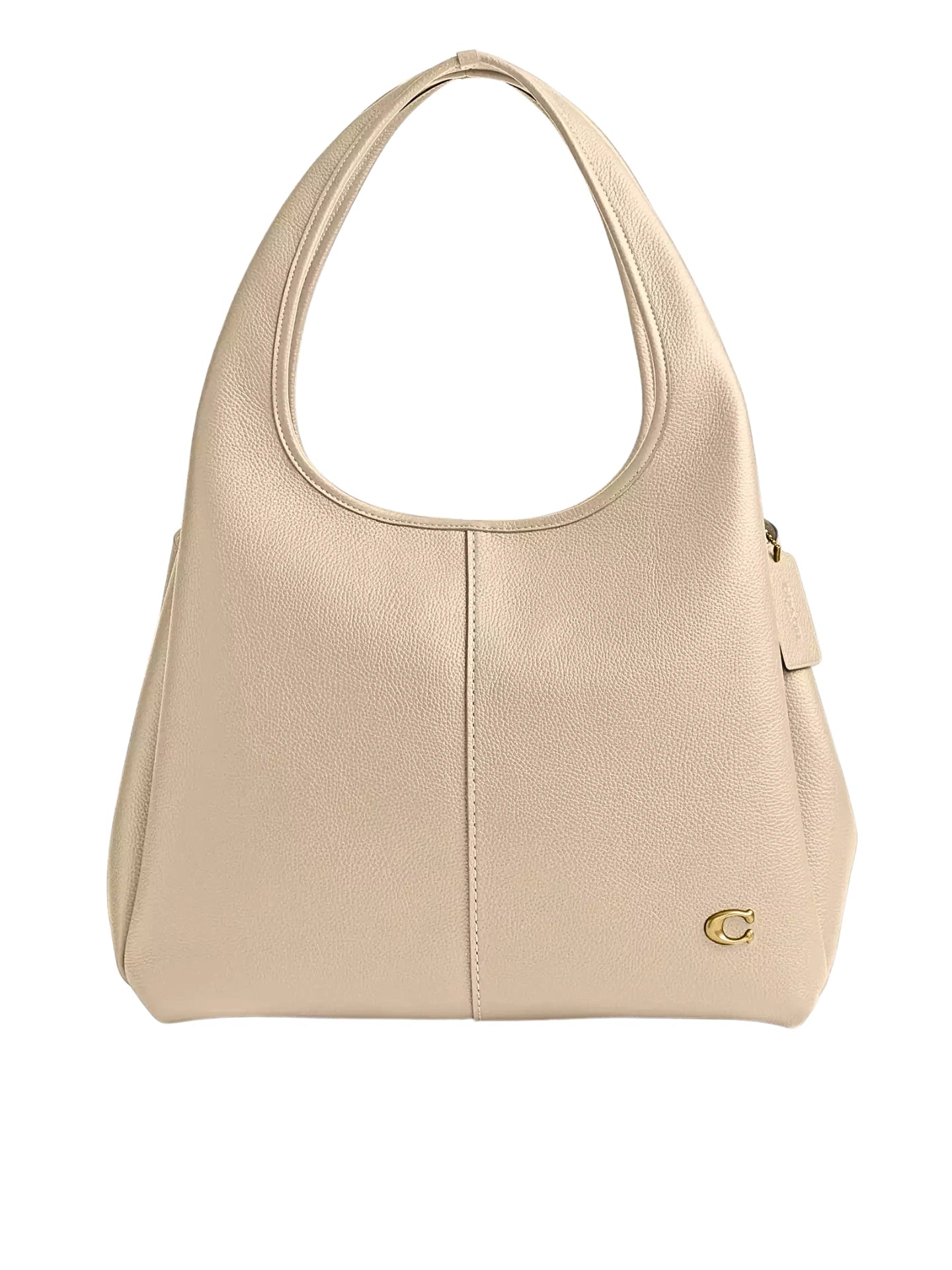Coach Lana Shoulder Bag Pebble Leather Ivory