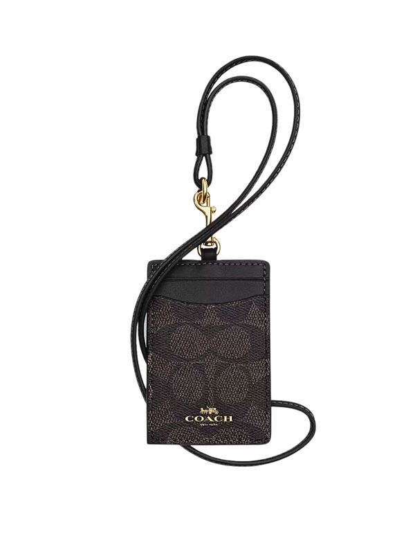 Coach-Lanyard-In-Signature-Canvas-Walnut-Brown