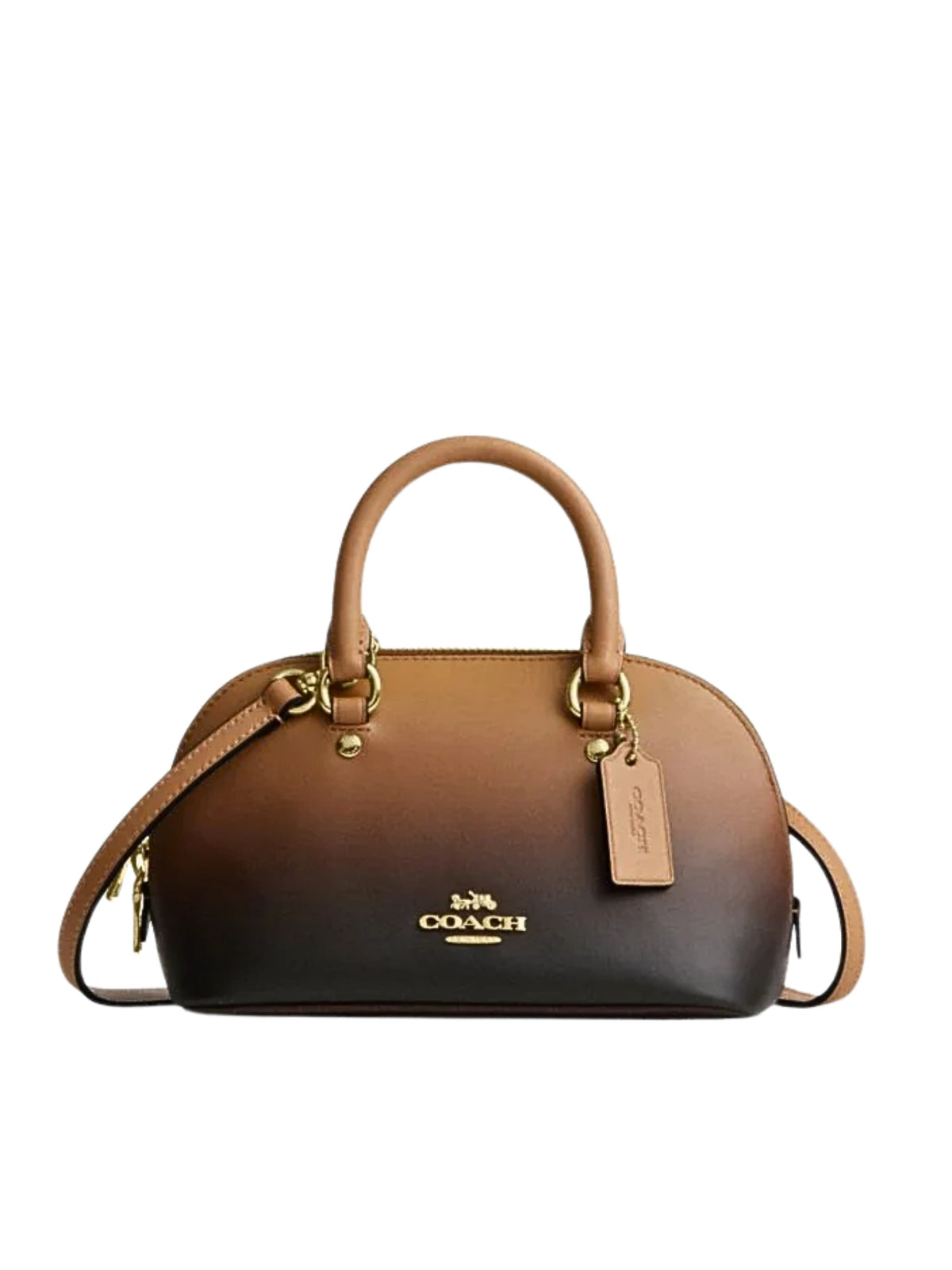 Coach-Lara-Mini-Satchel-Bag-With-Ombre-Gold-Latte