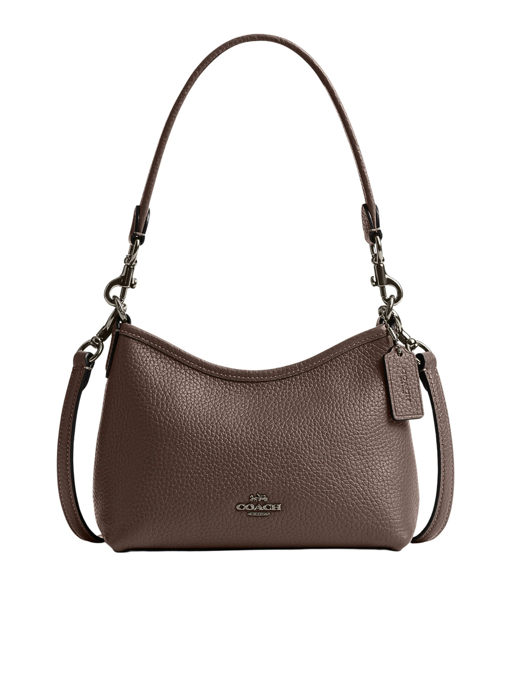 Coach-Laurel-Small-Shoulder-Bag-Dark-Stone