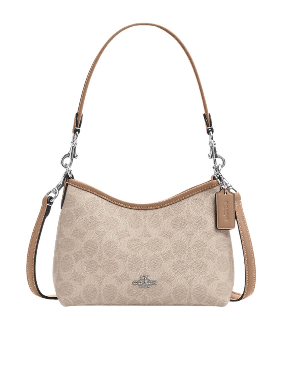 Coach-Laurel-Small-Shoulder-Bag-In-Signature-Canvas-Sand-Taupe