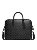 Coach-Liam-Compact-Brief-In-Signature-Canvas-Charcoal-Black