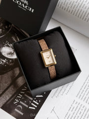 Coach-Mara-White-Dial-Canvas-Strap-Watch-Brown-balilene