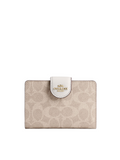 Coach-Medium-Corner-Zip-Wallet-In-Signature-Canvas-Sand-Chalk