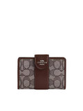 Coach-Medium-Corner-Zip-Wallet-In-Signature-Jacquard-OakMaple