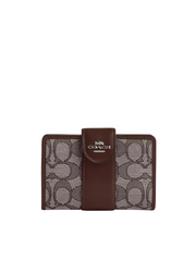Coach-Medium-Corner-Zip-Wallet-In-Signature-Jacquard-OakMaple