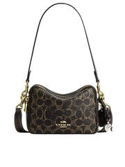 Coach-Mini-Carey-Crossbody-Bag-In-Loved-Signature-Canvas-Brown