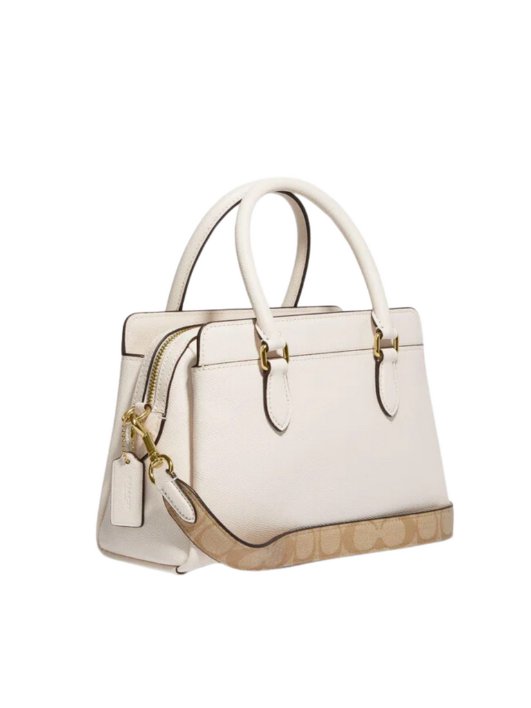 Coach-Mini-Darcie-Carryall-Leather-Chalk