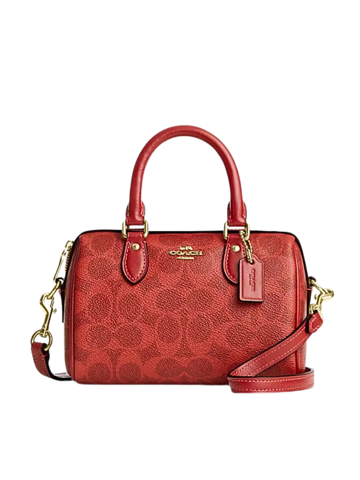 Coach-Mini-Rowan-Crossbody-Bag-In-Signature-Canvas-Crimson