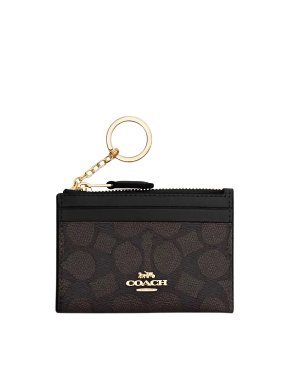 Coach-Mini-Skinny-ID-Signature-Walnut