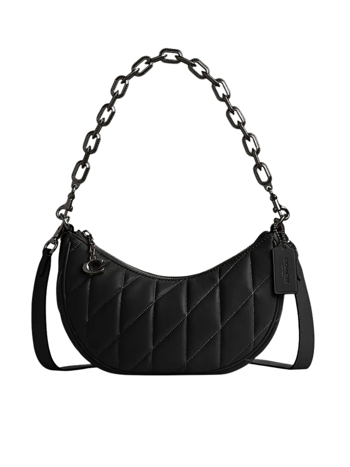 Coach-Mira-Shoulder-Bag-With-Pillow-Quilting-Black
