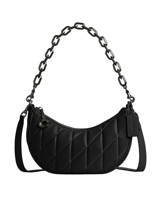 Coach-Mira-Shoulder-Bag-With-Pillow-Quilting-Black