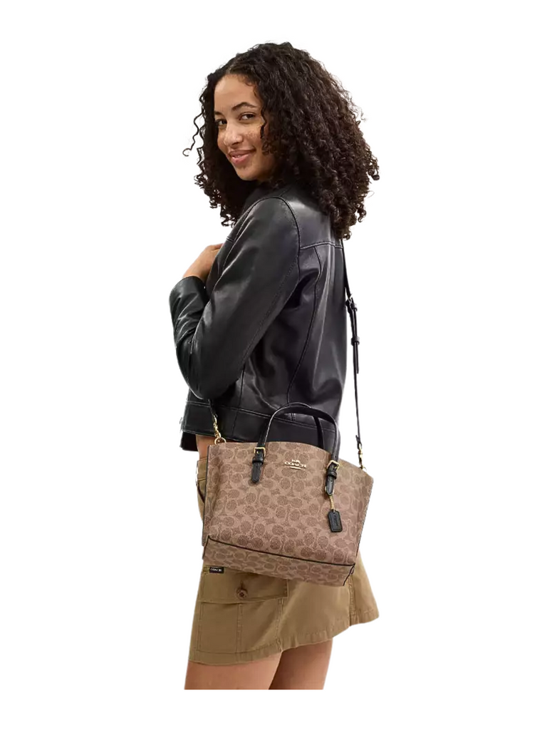 Coach-Mollie-Tote-Bag-25-In-Signature-Canvas-Tan-Black