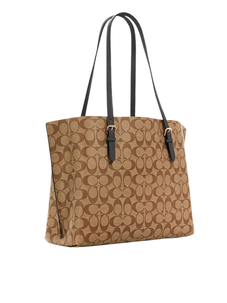 Coach-Mollie-Tote-In-Signature-Canvas-Tan-Black