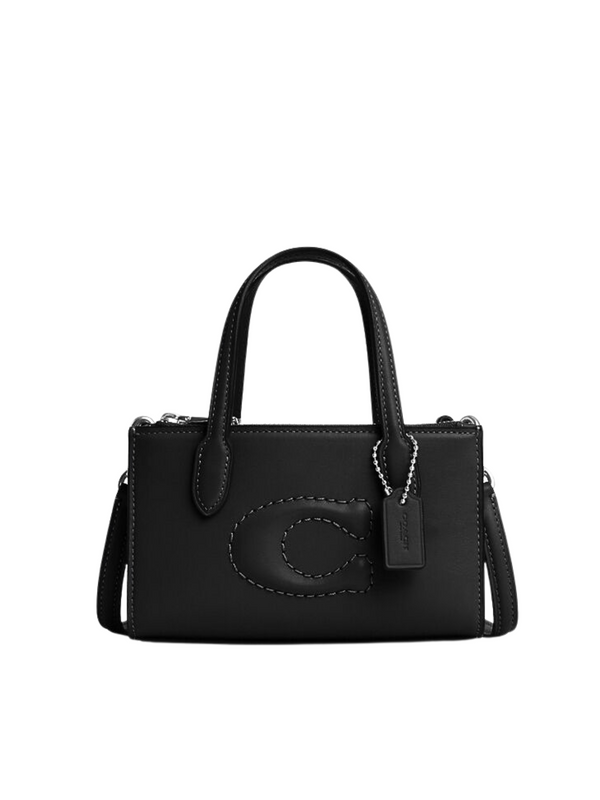 Coach-Nina-Mini-Tote-Bag-Black