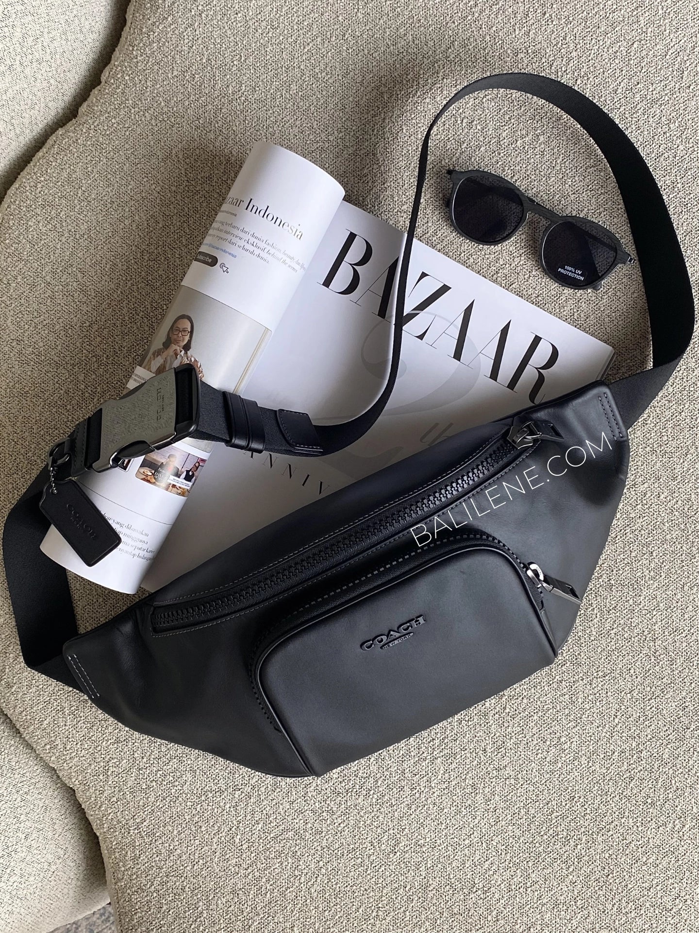 Coach-Racer-Belt-Bag-Black-balilene