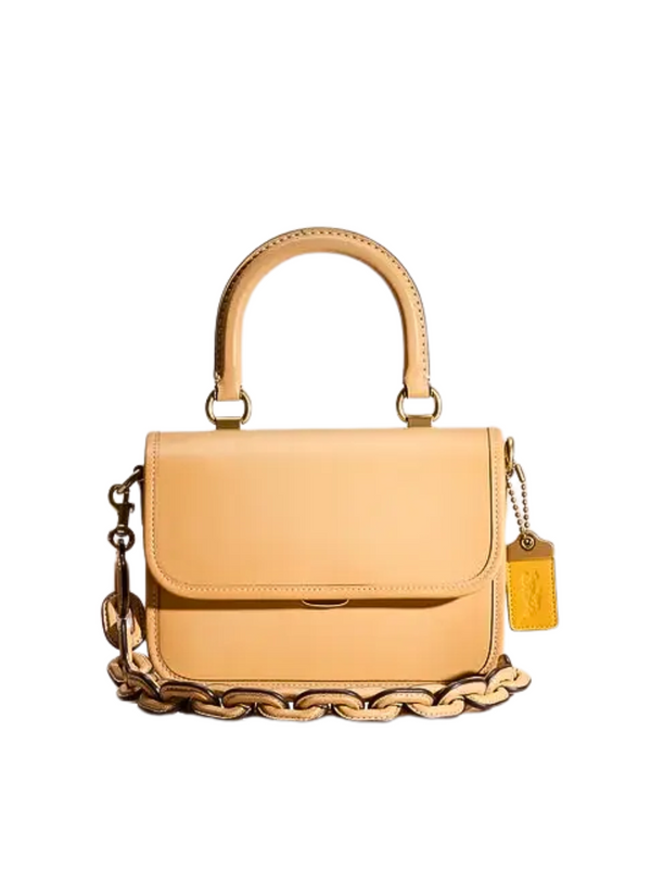 Coach Restored Rogue Top Handle Tan